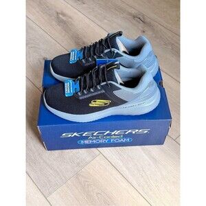 SKECHERS BOUNDER 2.0 ANAKO MEMORY FOAM ATHLETIC SNEAKER SIZE 7 NIB 232673